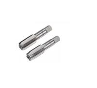 ZYWUOY Grifo de mano métrico a la derecha de 18 mm x 1,5 mm, acero de alta velocidad (HSS) para roscado de agujero pasante y agujero ciego, juego de 2 piezas con rosca de 36 mm de longitud