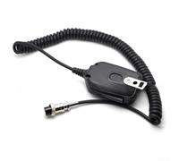 ZYWUOY HM-36 - Micrófono de mano de 8 pines, micrófono de radio móvil para radios ICOM IC718 IC765 IC761 IC7200 IC7600, con clip de metal