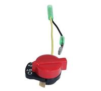 ZYWUOY Interruptor de encendido y apagado de repuesto para motores de cortacésped de gasolina Honda GX110, GX120, GX140, GX160, GX200, GX270 y GX390, cable de 85 mm de longitud con conector de 4 mm