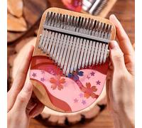 ZYWUOY Kalimba - Piano de pulgar de 17 y 21 teclas que ofrece un sonido excepcional a través de técnicas innovadoras de artesanía (17 teclas)
