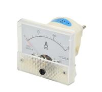 ZYWUOY Medidor de corriente D8 0-30A DC Circuito del panel del amperímetro analógico No hay necesidad de derivación 30A AMP
