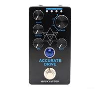 ZYWUOY Moskyaudio - Pedal de efectos de guitarra con selección precisa de sobremarcha, equipo de metal esencial, rendimiento sin ruido