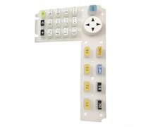 ZYWUOY Tecla de teclado de plástico de silicona suave para Total Station TS02 TS06 TS15 GM52 IM52 compatible con RJP IM55 modelo para reparación eléctrica (A)