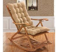 ZYWWW Mecedora Silla DeCojines para, Respaldo Alto Tumbona DeRespaldo De Asiento De Chaise Lounge para Interiores Y Exteriores Almohadilla Gruesa (Silla no incluida)