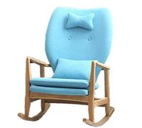 ZYWWW Silla mecedora Silla mecedora Silla mecedora Adulto Balcón Viejo Ocio Silla Perezosa Sofá Simple Desmontable y Lavable Silla de Relajación
