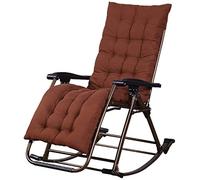 ZYWWW Silla mecedora Silla Plegable Adulto Silla de Ocio Silla de Ocio Silla de Ocio Silla de Balcón Silla de Ocio reclinable