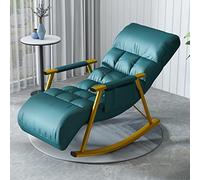 ZYWWW Sillón mecedora Relax Cómodo, basculante moderno, sillón de centro del siglo, basculante cómodo, asiento reclinable acolchado, para sofá individual de Sal