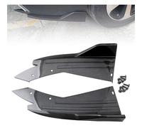 ZYXDMMJH 2 Piezas Difusor Alerón Parachoques Trasero Coche para Abarth 695 XSR 2017 2018 2019 2020 2021 2022 2023 2024, Separador Labios para Trasera Aleta Alerón de Ángulo Envolvente,B-Glossy Black