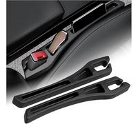 ZYXDMMJH 2 Piezas Relleno Huecos Asiento Coche para BMW 1 Series Hatchback (F70) 2024 2025, Organizador para Asiento Caja De Almacenamiento Evita Que Las Cosas Caigan,Black