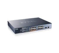 Zyxel 18-Port Multi-Gig 2.5G Cloud/Smart Managed PoE++ Switch @180W | con 8 x PoE++(60W)| 2 x 10G SFP+| Montaje en Rack [XMG1915-18EP]
