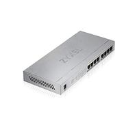 Zyxel Conmutador Gigabit de 8 Puertos | No Administrado | 8X PoE+ 60W | Divisor de Red LAN | Ethernet Network Splitter [GS1008HP]
