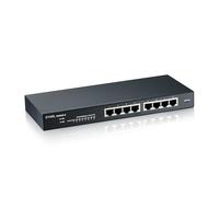 ZYXEL Conmutador Inteligente Gigabit Ethernet de 8 Puertos (GS1900-8) - Protección Limitada administrada de por Vida