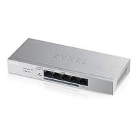 Zyxel Conmutador PoE gestionado por Red Gigabit Ethernet de 5 Puertos con presupuesto de 60 vatios [GS1200-5HP]