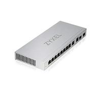 Zyxel Conmutador sin gestión de 12 puertos multigig con 2 puertos de 2,5G y 2 puertos de 10G SFP+ Escritorio/Fijación mural, Garantía de 5 años [XGS1010-12]