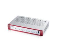 Zyxel Firewall UTM de 3.0 Gbps con Licencia de Seguridad de 1 año | 2 Puertos PoE+ | Recomendado hasta 50 usuarios [USGFLEX100HP]
