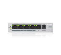 Zyxel Gigabit de 5 Puertos no administrados 4 x PoE+ con presupuesto de 60 vatio