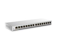 Zyxel Gigabit Switch de 16 puertos no configurable - Diseño sin ventilador [GS1100-16]