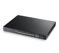 Zyxel - GS1920-24HP Gestionado L2 Gigabit Ethernet (10/100/1000) Energía sobre Ethernet (PoE) Negro