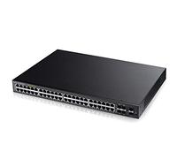 ZYXEL Gigabit Switch PoE+ Inteligente de 48 Puertos con 375 vatios, 4 Puertos Combo Gigabit y 2 Puertos SFP [GS1920-48HP]