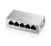 Zyxel Conmutador Gigabit de 5 Puertos | No Gestionado | Divisor de Red LAN Ethernet Splitter | Montaje en Pared o Sobremesa [GS-105B v5]
