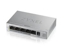 Zyxel GS1005HP No administrado Gigabit Ethernet (10/100/1000) Energía sobre Ethernet (PoE) Plata