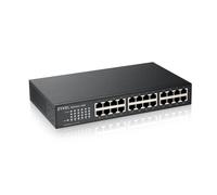 Zyxel - GS1100-24E No administrado Gigabit Ethernet (10/100/1000) Negro