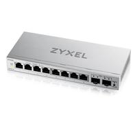 Zyxel GS1200-10 v3, 8 Port Gigabit, 2 x SFP webmanaged Desktop Switch