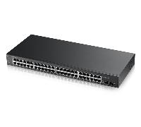 Zyxel Switch Ethernet de 48 Puertos | Smart Managed Gigabit | GS1900-48