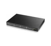 Zyxel GS1900-48HP Gestionado L2 Gigabit Ethernet (10/100/1000) Energía sobre Ethernet (PoE) Negro