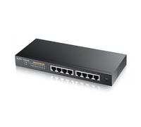 Zyxel - GS1900-8HP Gestionado L2 Gigabit Ethernet (10/100/1000) Energía sobre Ethernet (PoE) Negro