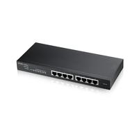 Switch 8 puertos zyxel gs1915 - 8 gigabit ethernet nebula fanless