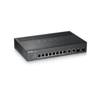 Zyxel GS2220-10- Interruptor - Managed - 8x 10/100/1000 + 2X Kombi-Gigabit-Sfp