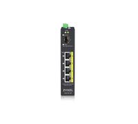 Zyxel - RGS100-5P No administrado L2 Gigabit Ethernet (10/100/1000) Energía sobre Ethernet (PoE) Negro