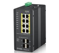 Zyxel - RGS200-12P Gestionado L2 Gigabit Ethernet (10/100/1000) Negro Energía sobre Ethernet (PoE)