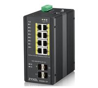 Zyxel - RGS200-12P Gestionado L2 Gigabit Ethernet (10/100/1000) Energía sobre Ethernet (PoE) Negro