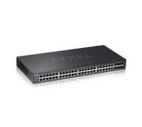 Zyxel Switch administrado Gigabit Ethernet Layer-2 de 44 Puertos | 4 Puertos Gigabit Combo + 2 SFP [GS2220-50]