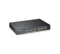 Zyxel Switch Ethernet de 24 Puertos | Smart Managed PoE+ | GS1900-24EP