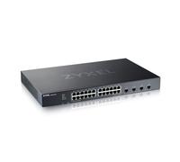 Zyxel Nebula Switch Inteligente de 24 Puertos Ethernet Gigabit con 4 Ranuras 10G SFP+ y Modo Cloud híbrido [XGS1935-28]