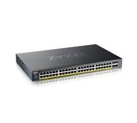 Zyxel Switch gestionado XGS1935-52HP – 48 puertos GbE PoE+ 375W, 4 SFP+ 10G, L2/L3