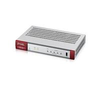 Zyxel USGFLEX100 Firewall de Seguridad Cibernética ZyWALL | Paquete de Seguridad UTM de 1 año | VPN | Clase Empresarial | Hasta 40 Usuarios | Nebula Cloud Opcional