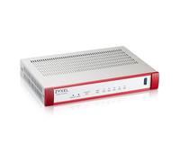 Zyxel USGFLEX50H ZyWALL Firewall de Seguridad Cibernética de Alta Velocidad | Paquete de Seguridad UTM de 1 Año | Hasta 25 Usuarios | Nebula Cloud