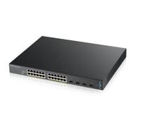 Zyxel - XGS2210-28HP Gestionado L2 Gigabit Ethernet (10/100/1000) Energía sobre Ethernet (PoE) 1U Negro
