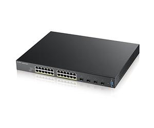 Zyxel XGS2210-28HP L2 Managed PoE+ XGS2210-28HP, Managed, L2, XGS2210-28HP-EU0101F (XGS2210-28HP, Managed, L2, Gigabit Ethernet (10/100/1000), Power Over Ethernet (PoE), Rack mounting, 1U)