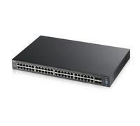 Zyxel XGS2210-52 Gestionado L2 Gigabit Ethernet (10/100/1000) 1U Negro
