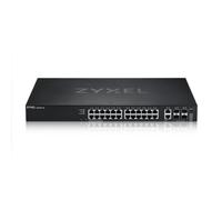Zyxel XGS2220-30-EU0101F Switch Gestionado L3 Gigabit Ethernet 24 Puertos RJ45 + 4 Puertos SFP+ Negro