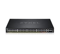 Zyxel XGS2220-54FP Conmutador L3 Gestionado con 48 Puertos Gigabit PoE y 4 SFP+ | 50+4P POE M RM | Montaje en Rack | 216 Gbit/s de Capacidad