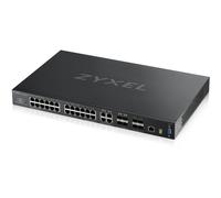 Zyxel XGS4600-32 L3 Managed Switch, 28 port Gig and 4x 10G SFP+, stackable, dual PSU