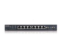 Zyxel Switch inteligente XMG1915-10E – 8 puertos 2.5GbE, 2 SFP+, modo híbrido NebulaFlex Cloud