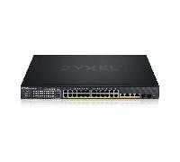 zyxel xmg1930-30hp 24-port 2.5gbe smart managed layer 2 poe 700w 22xpoe+8xpoe++ switch with 4 10gbe and 2 sfp+ uplink