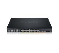 ZYXEL XMG1930-30HP, 24-PORT 2.5GBE SMART MANAGED LAYER 2 POE 700W 22XPOE+/8XPOE++ SWITCH WITH 4 10GBE AND 2 SFP+ UPLINK XMG1930-30HP-ZZ0101F